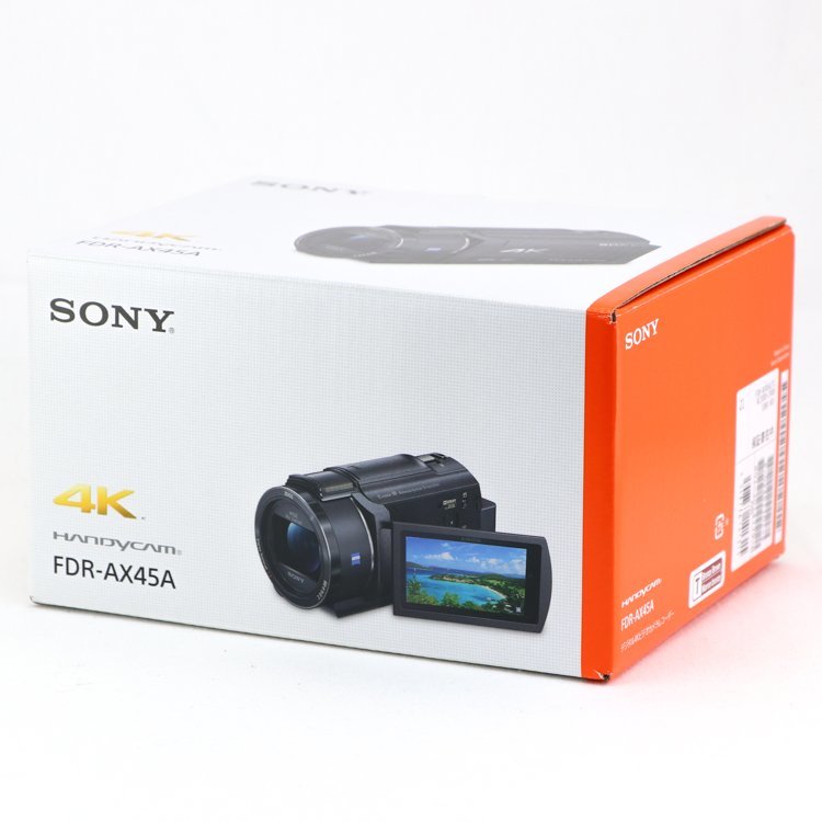 【未使用】【1円】【未使用品】 SONY ソニー ハンディカム HANDYCAM デジタル4K ビデオカメラレコーダー FDRAX45A