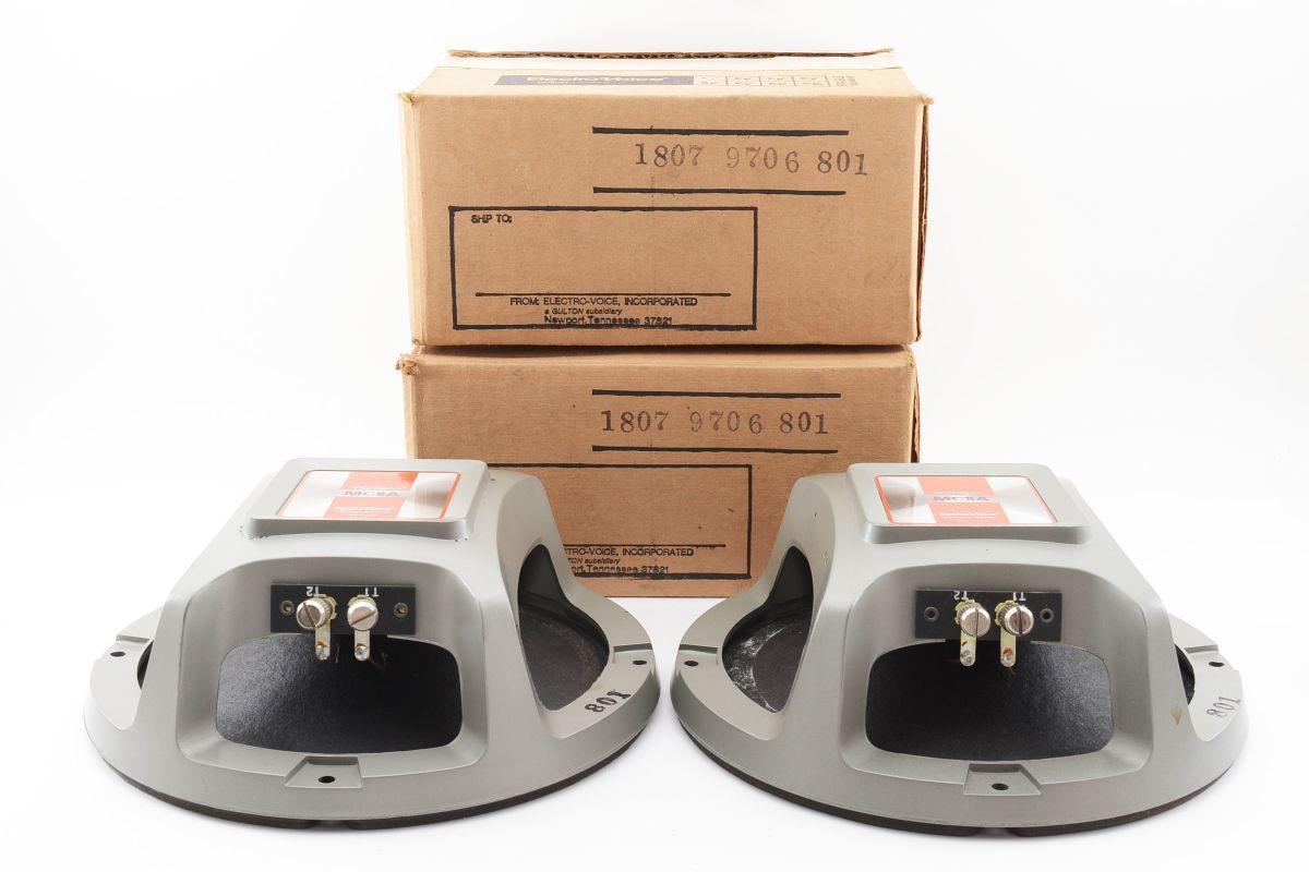 【やや傷や汚れあり】F090059★ Electro Voice MC8A MICHIGAN 20㎝メカニカル2ウェイユニット ペアの落札情報