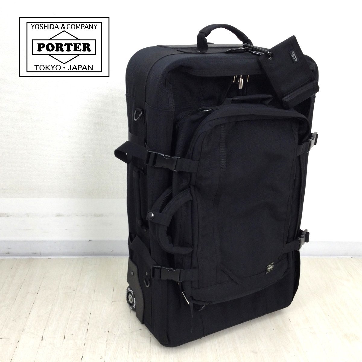 PORTER ポーター トリップ キャリーケース キャリーバッグ 黒 k7catjp