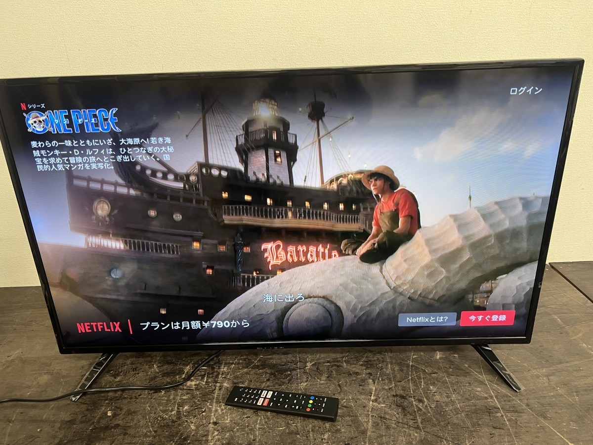 【中古美品】42型チューナーレステレビ Android TV搭載 ドンキホーテ 中古美品】42型チューナーレステレビ Android TV搭載 ドンキホーテ