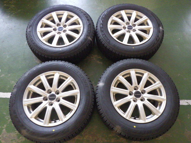 やや傷や汚れあり】195/65R15 新品 4本セット 冬タイヤ アルミホイール