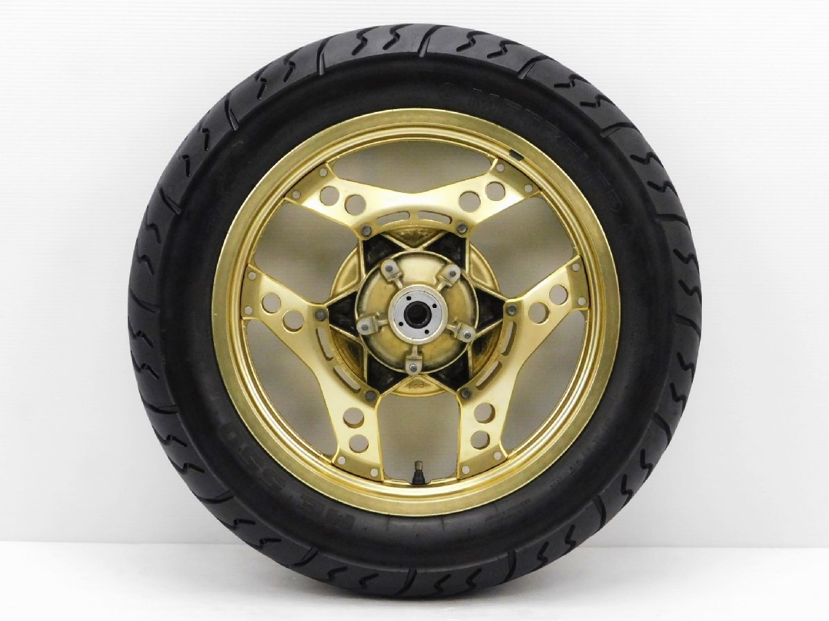 CB1100F SC11 リアホイール　2.75×17 ☆T574 CB1100F純正リアホイール 2.75-17 ブーメランコムスター17