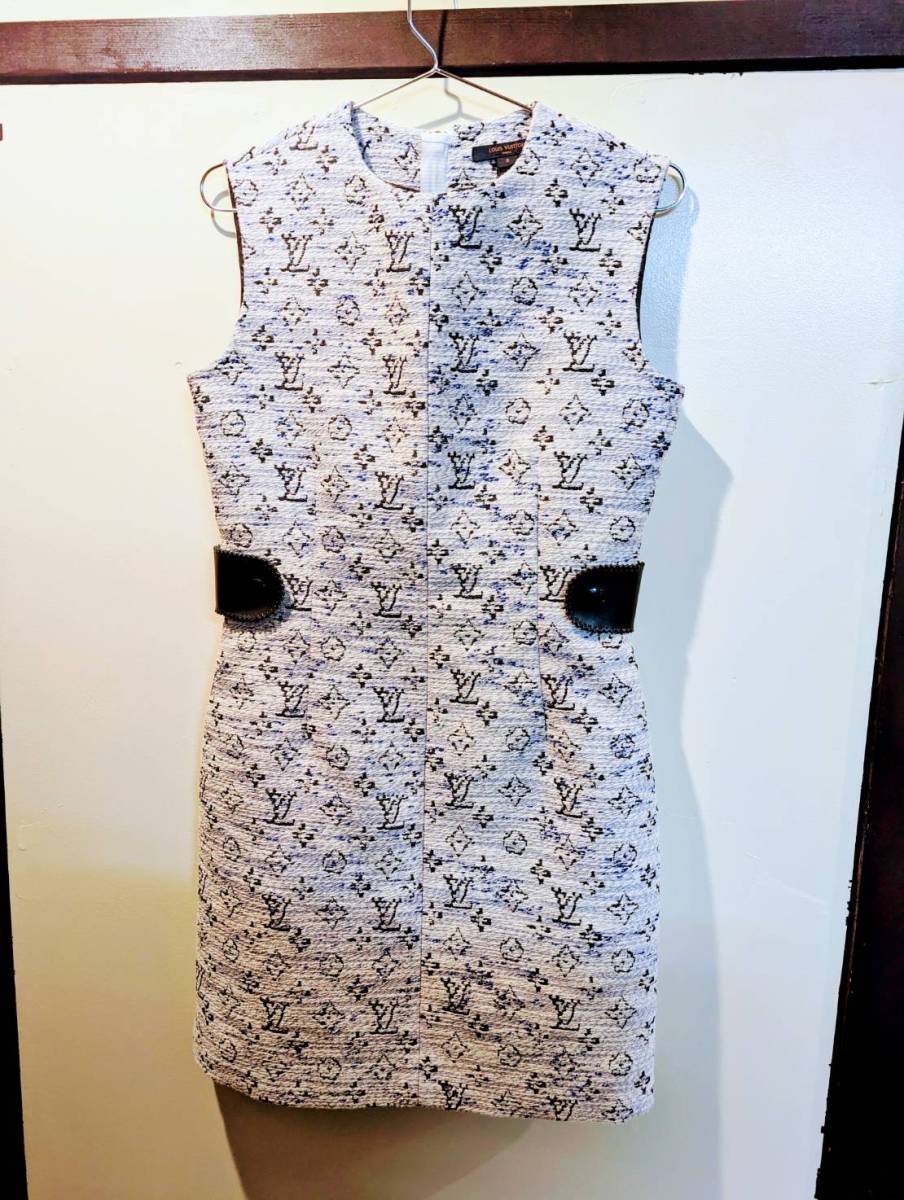 ルイヴィトン　シャツワンピ　サイズ36 中古・古着通販】LOUIS VUITTON (ルイ ヴィトン) モノグラム柄