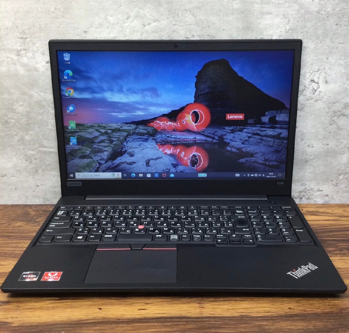 ThinkPad E595 SSD128GB Ryzen5 3500u Office2021