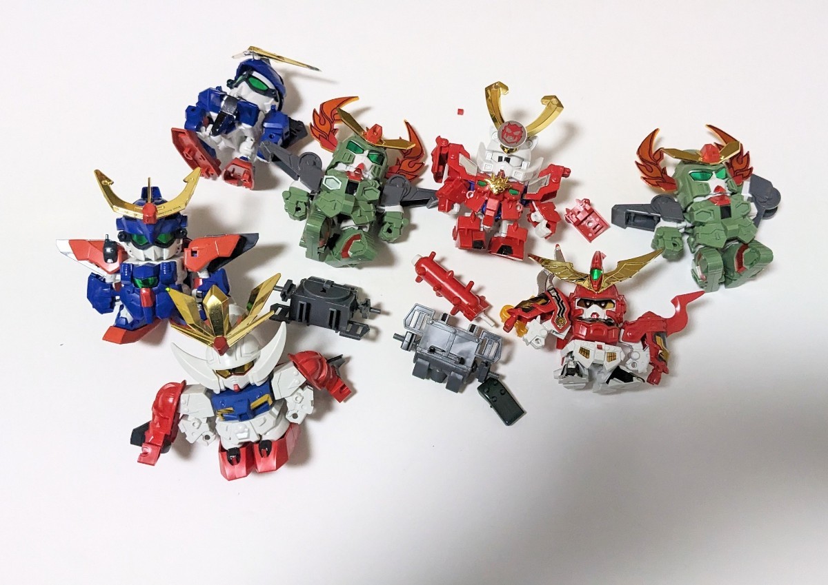 全体的に状態が悪い】BB戦士 プラモデル ジャンク SDガンダム 武者○伝