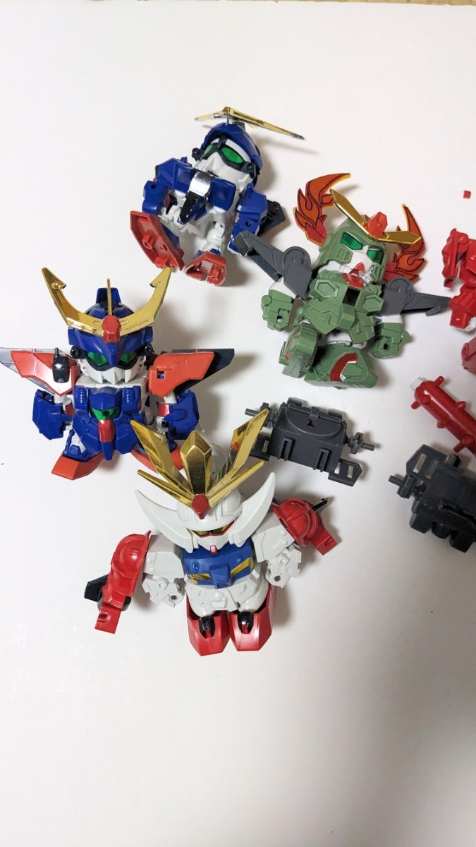 全体的に状態が悪い】BB戦士 プラモデル ジャンク SDガンダム 武者○伝