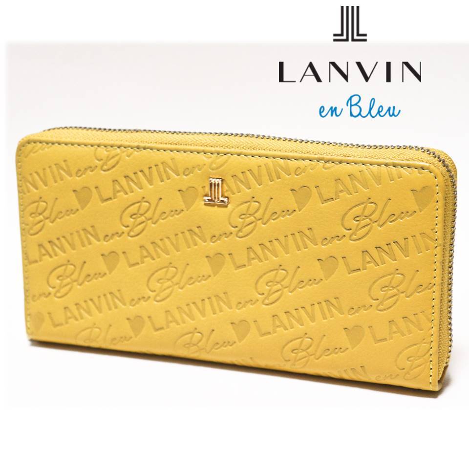 元値12万 LANVIN 長財布 指ぬき