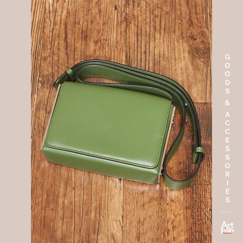 SERAPIAN 最終価格 ロワーカーフレザー クラッチバッグ BROWN｜バッグ