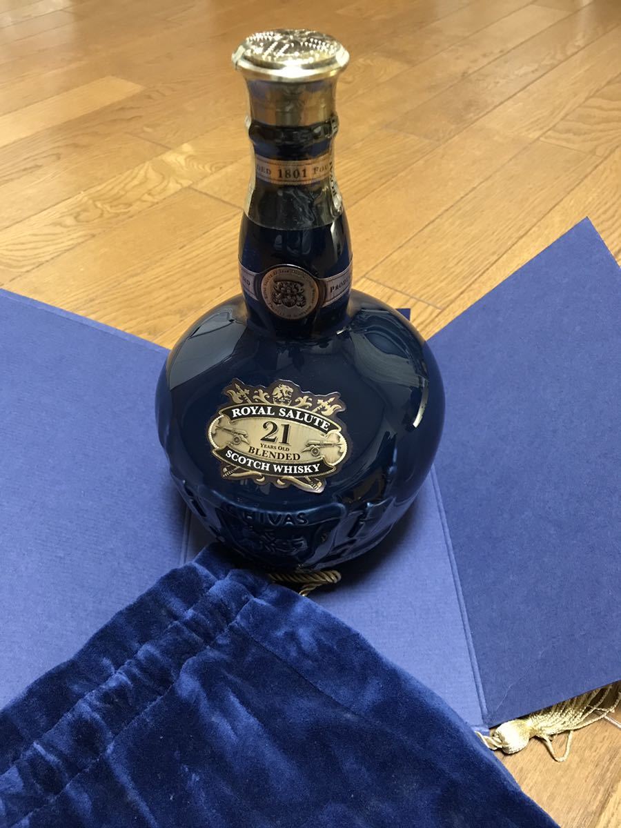 ☆未開栓シーバス ロイヤルサルート スコッチウイスキー 21年