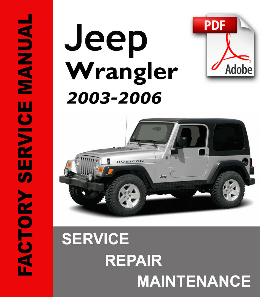【未使用】ジープ ラングラー（Wrangler） TJ （2003 2004 2005 2006） サービスリペアマニュアル＆オーナーズ