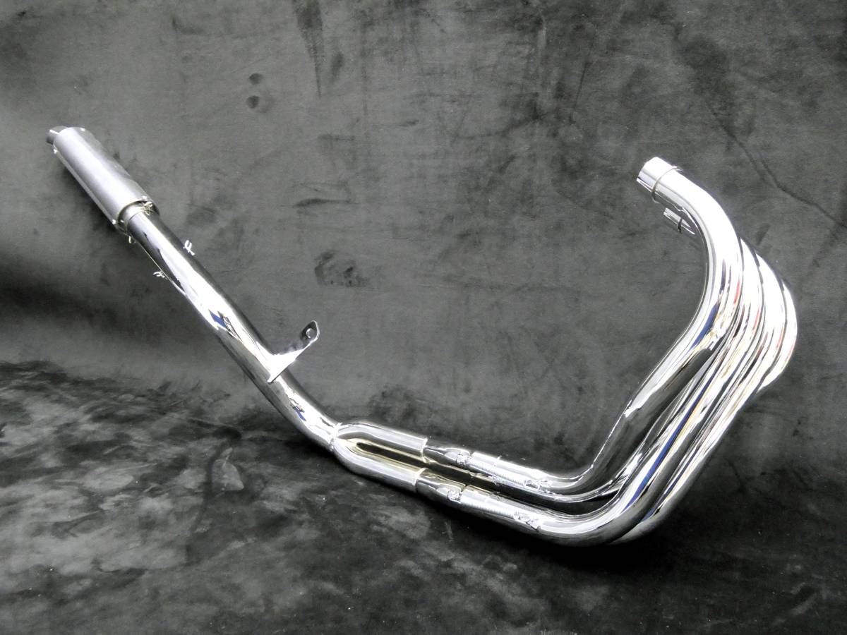 CB400スーパーフォアの激鳴きコール専用マフラー50.8π フランジ付き