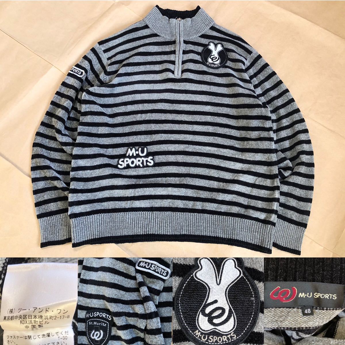 ミエコウエサコ ゴルフニット ミエコウエサコ スポーツ M.U SPORTS