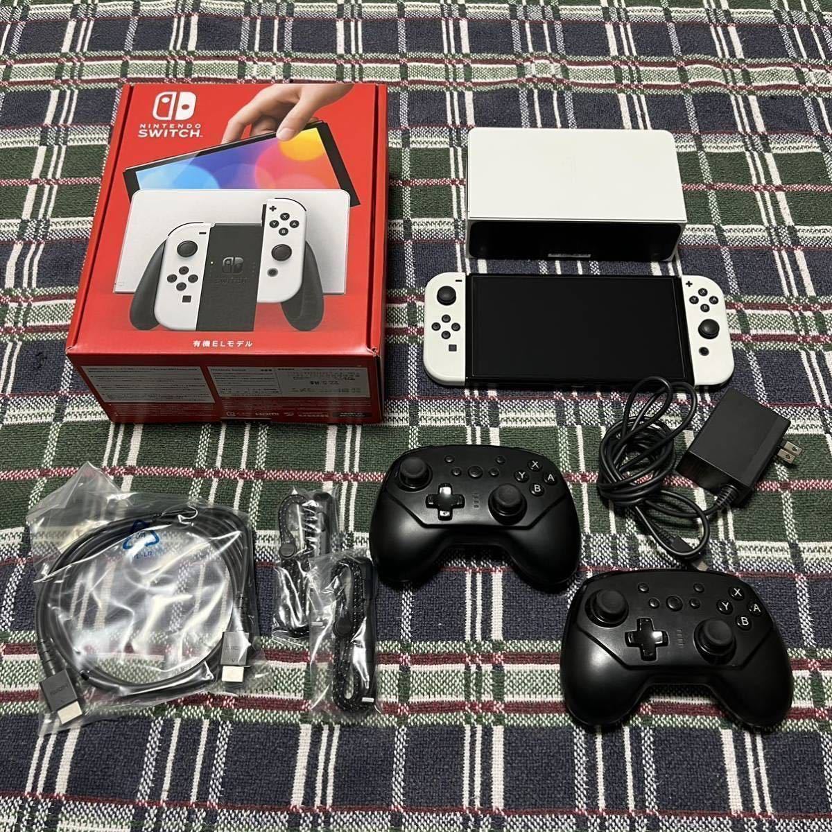 付属品完備】Nintendo Switch 有機ELモデル 祀ら ホワイト