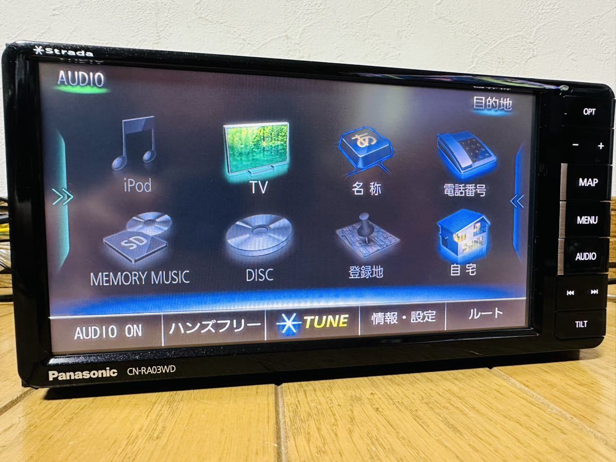 Panasonic CN-RA03WD Panasonic CN-RA03WD Fullseg DVD CD SD