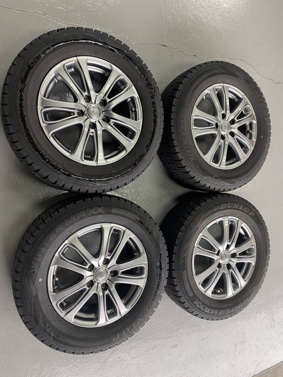 215/65R16 スタッドレス ホイール付き 4本セット アルファード 美品