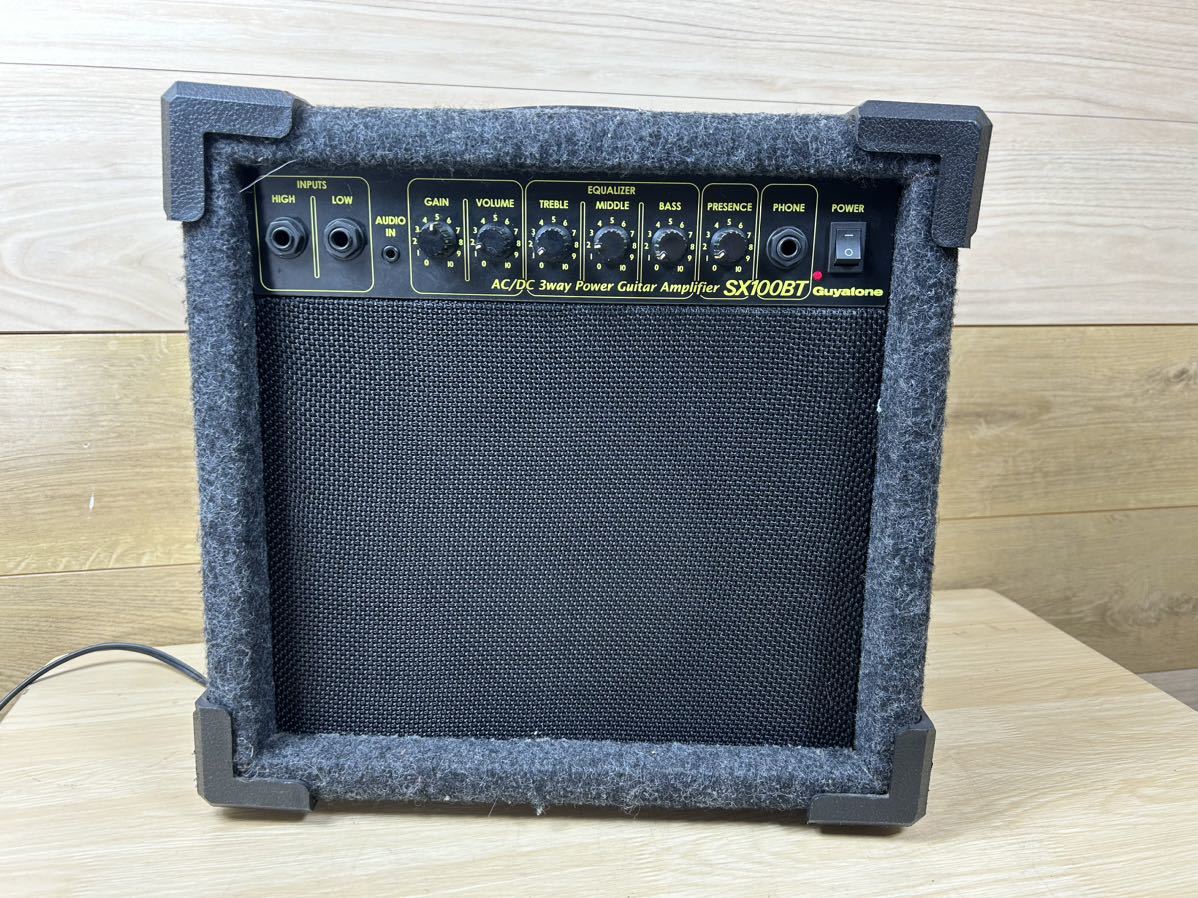 【やや傷や汚れあり】【音響】Guyatone グヤトーン Power Guitar Amplifier SX100BT ギターアンプ パワー
