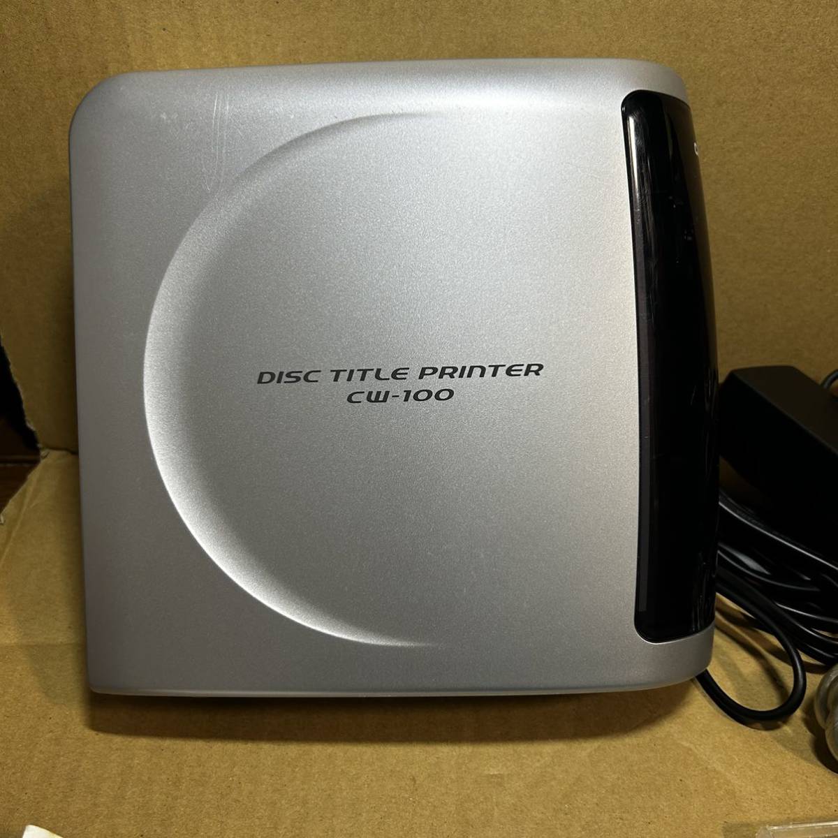 【やや傷や汚れあり】CASIO カシオ ディスクタイトルプリンター CW100 現状品 TITLE PRINTER CW100 《付属品あります。》の落札情報詳細 ヤフオク落札価格検索