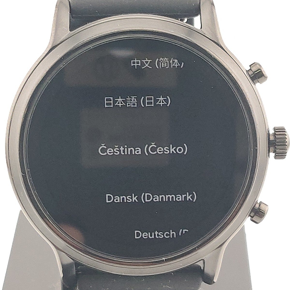 Fossil Smartwatch Reagiert Nicht Auf Touch 【目立った傷や汚れなし】2623〇/FOSSIL スマートウオッチ ジェネレーション5 Carlyle タッチスクリーン FTW4025