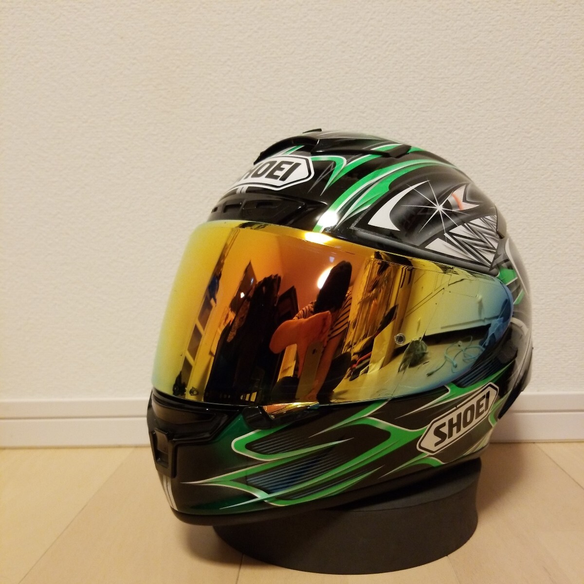 SHOEI X-14 YANAGAWA5 Ｌサイズ　ミラーシールド付 SHOEI X14 X-FOURTEEN Lサイズ YANAGAWA5