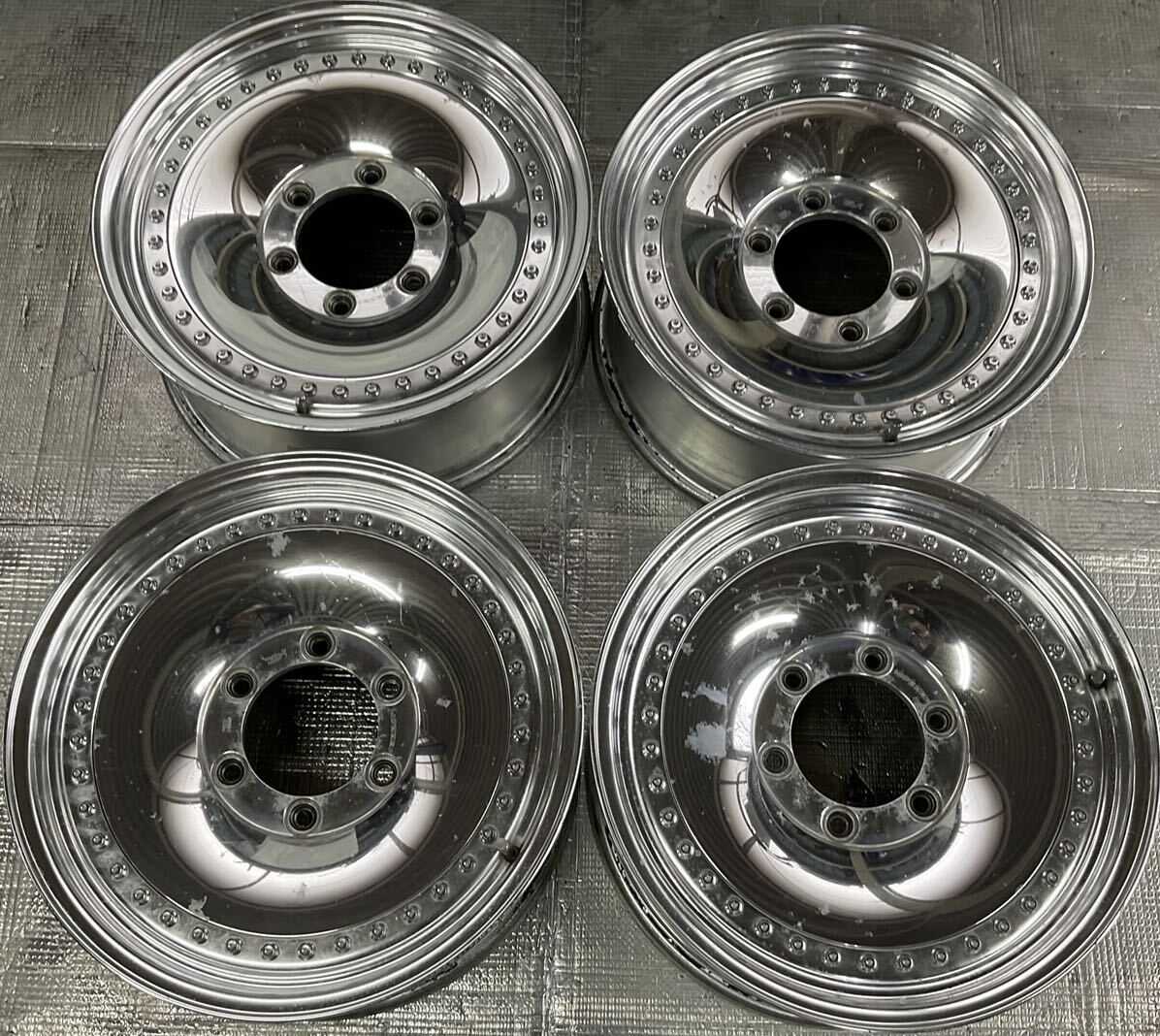 EPSILON JAPAN MOZZER ET01】 16x9J ±0 PCD139.7/6H 80ランクル 90