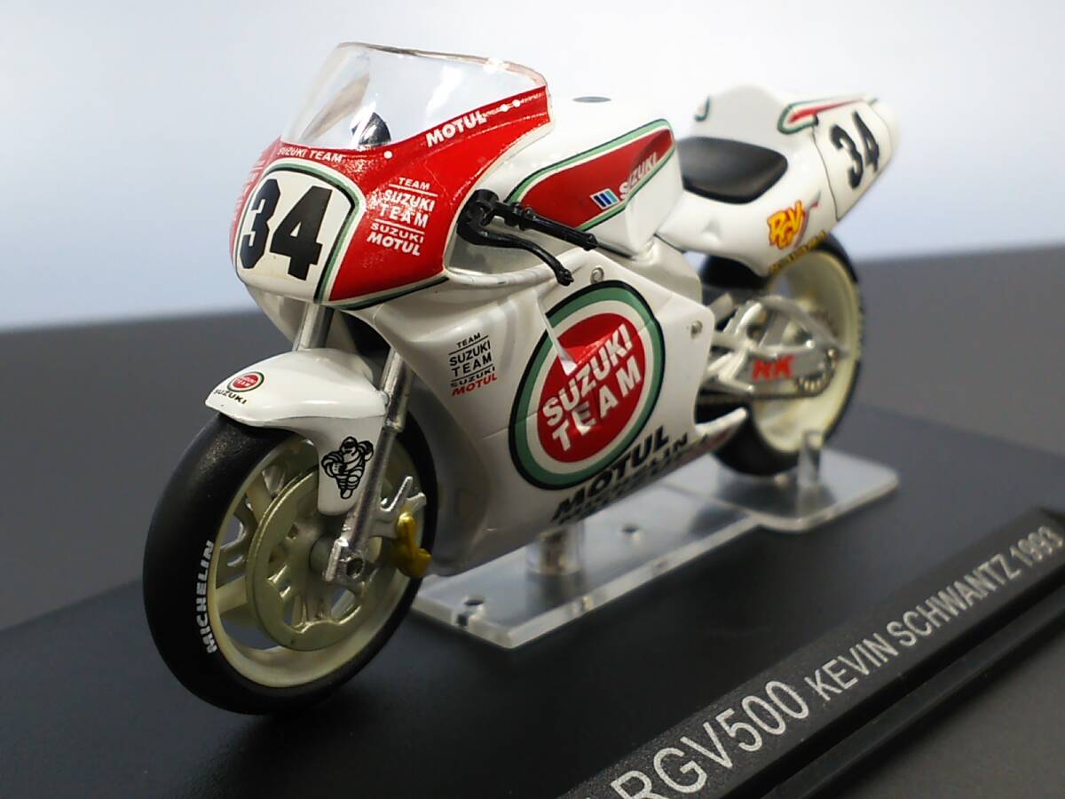 ケビン・シュワンツ #34 スズキRGV500 新品】ONYX 1/24 スズキ