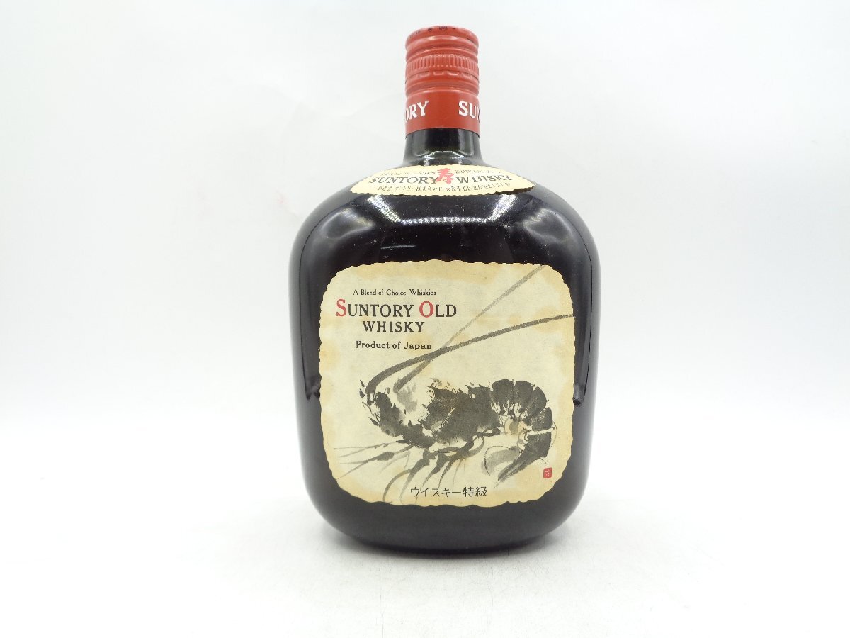 古酒 サントリーオールドウイスキー特級 水墨画鯛 43% 760ml 古酒 サントリーオールドウイスキー特級 水墨画鯛 43% 760ml