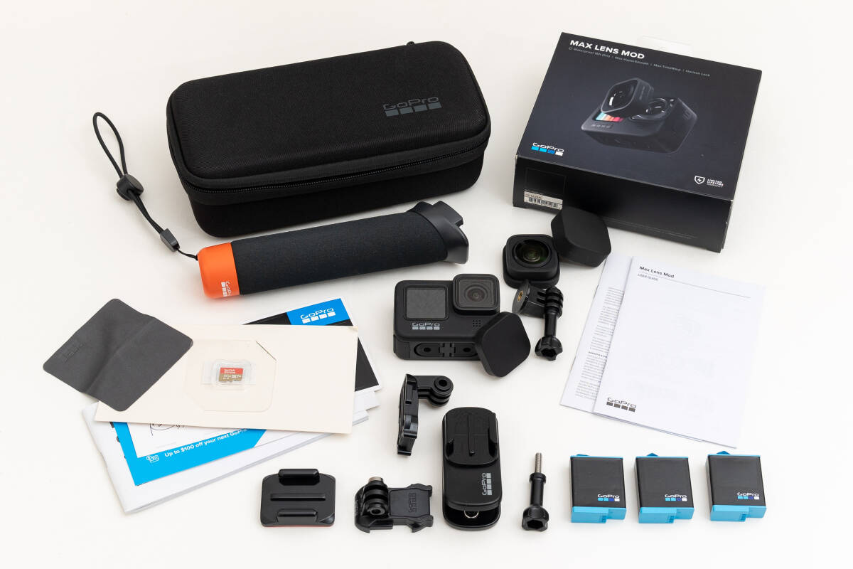 【美品・おまけ】GoPro HERO9 Black バッテリー・アクセサリー付き Amazon | COOLSHOW GoPro Hero 9/Hero 10/Hero 11/Hero 12