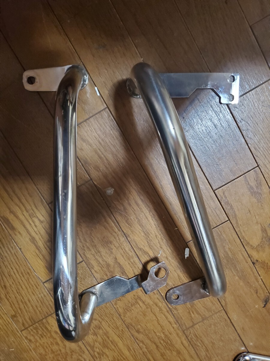 当時物 w1 w1s リヤバンパー w3 w1sa  w1 .w3用 リアバンパー ガード W1 W3 リア バンパー&frasl;エンジンガード