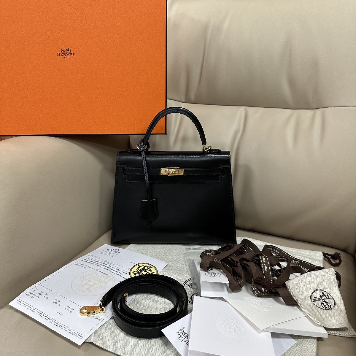 HERMES エルメス Kelly25 ケリー25 空箱