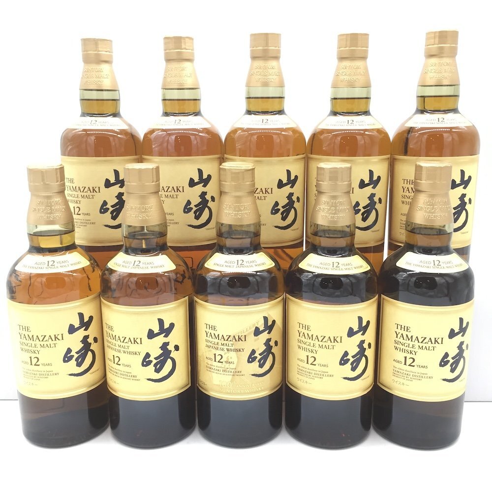 山崎12年NA100周年記念ラベルセット① ウイスキー 