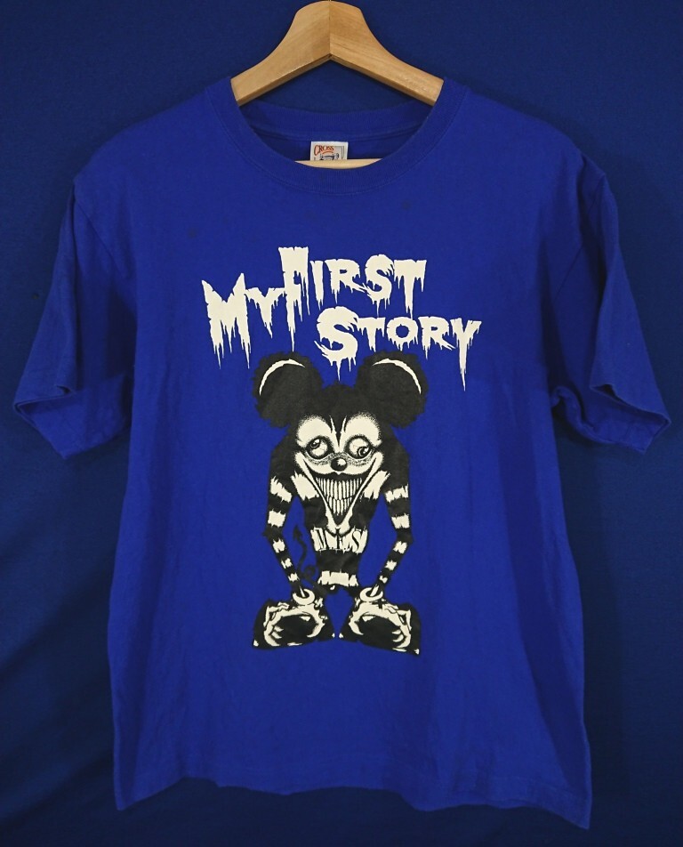 MY FIRST STORY☆ライブTシャツ青☆新品⑤