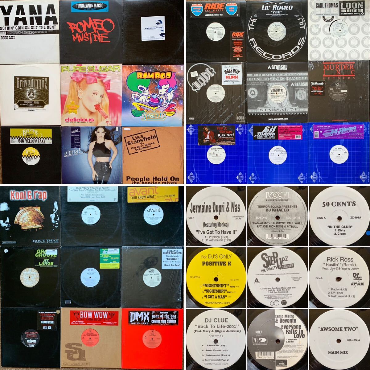 RECORD セット HIP HOP R&amp;B他 80枚 RECORDセット HIP HOP R&B CLUB他 80枚