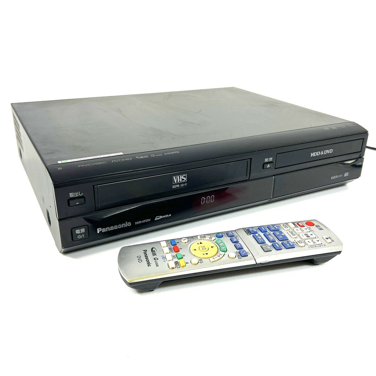 Panasonic パナソニック ビデオ DVD HDD レコーダー DMR-XP22V