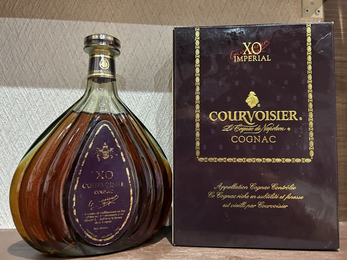 1円スタート 未開栓 COURVOISIER クルボアジェ シャトー リモージュ 青
