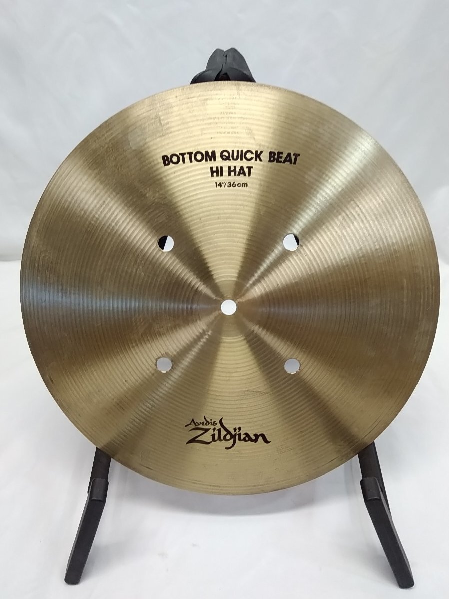 Zildjian ジルジャン QUICK BEAT ハイハット 14インチ 傷や汚れ Zildjian ジルジャン QUICK BEAT ハイハット 14インチ 傷や汚れ