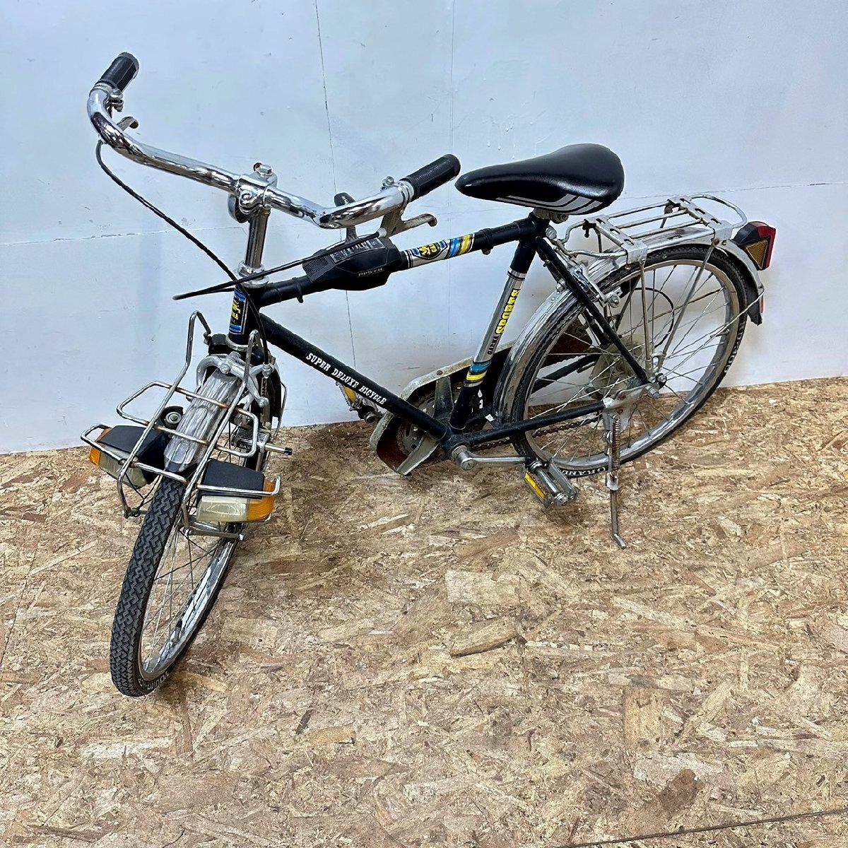SUPER DELUXE 昭和レトロ ママチャリ20インチ自転車の落札情報詳細