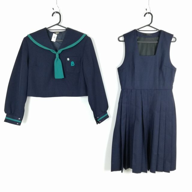 1円 セーラー服 スカート 上下2点セット 165A 大きいサイズ 夏物
