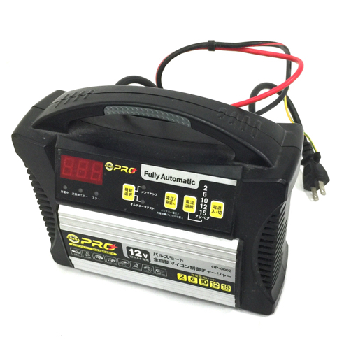 OMEGA PRO OP-0002 マイコン制御12V バッテリーチャージャー Amazon | OMEGA PRO ( オメガ・プロ ) バッテリー充電器 12V専用