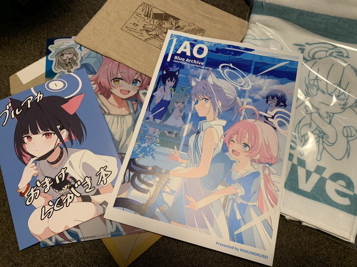 モクモクセイ アカモク ブルアカ C104 新刊セット コミケ