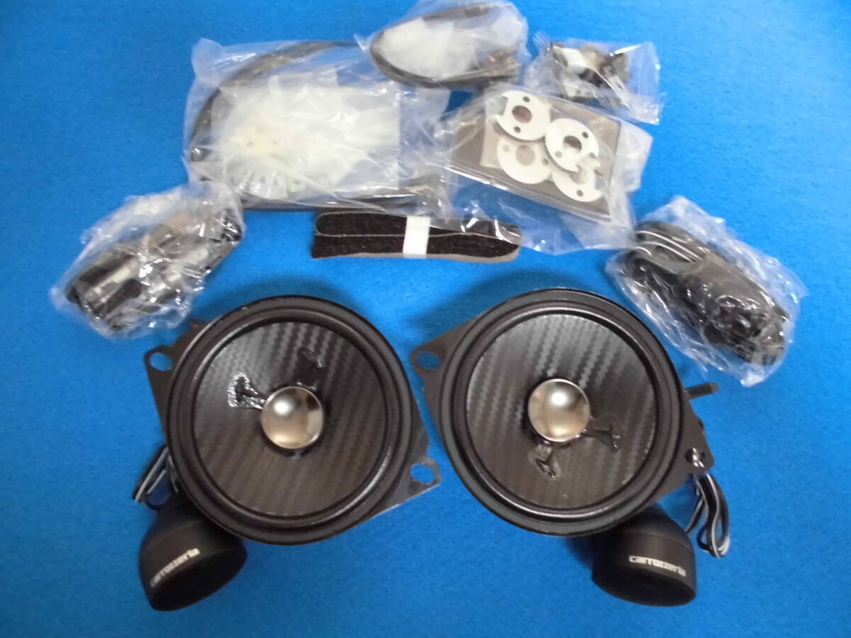 スズキキャリイ(DA16T)用にスピーカー純正スピーカ取付説+スピーカ