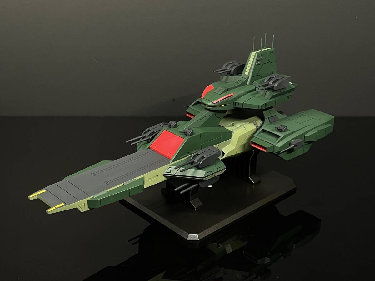 未使用】機動戦士Zガンダム 1/1200 アレキサンドリア級 ハリオ 塗装済