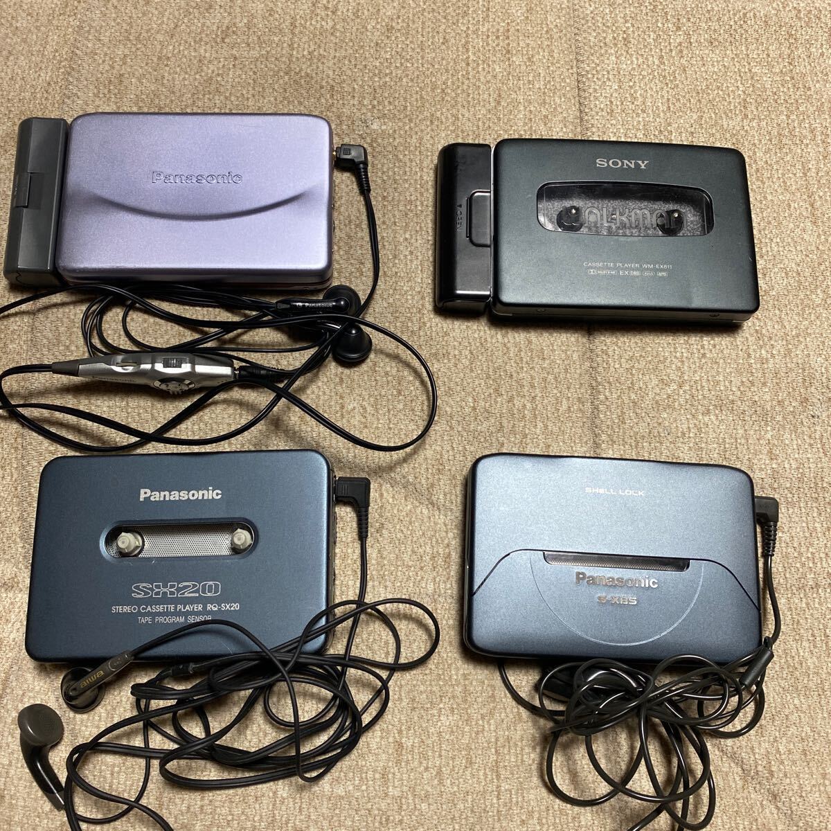 2点セットSONY カセットウォークマン WM-GX622 整備品 本体のみ カセットウォークマン SONY WM-GX622 整備済み、完動美品