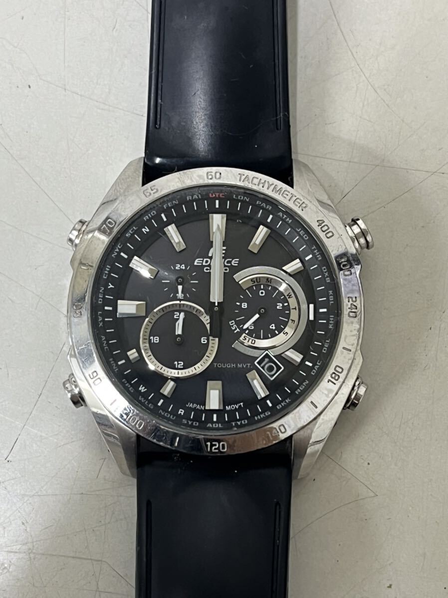 CASIO】EDIFICE カシオ エディフィス電波ソーラーEQW-T620