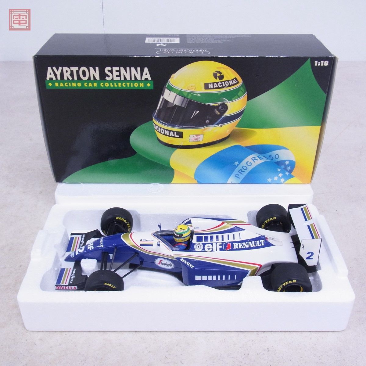 AYRTON SENNA アイルトン・セナ フィギュア 限定1000体 Ayrton Senna フィギュアコレクション 限定1000体‼️アイルトンセナ