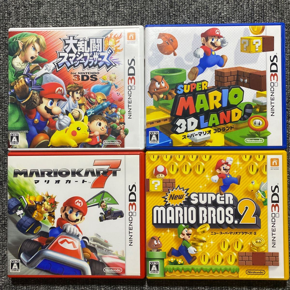 ニンテンドーDS 3DS マリオ シリーズ ソフト 10本 セット