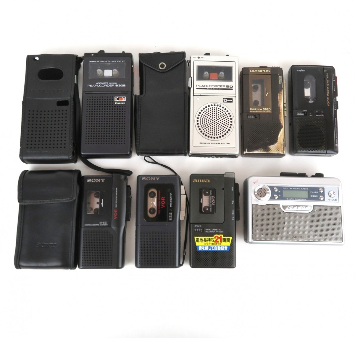 SONY カセットコーダーM-527 ケース付き