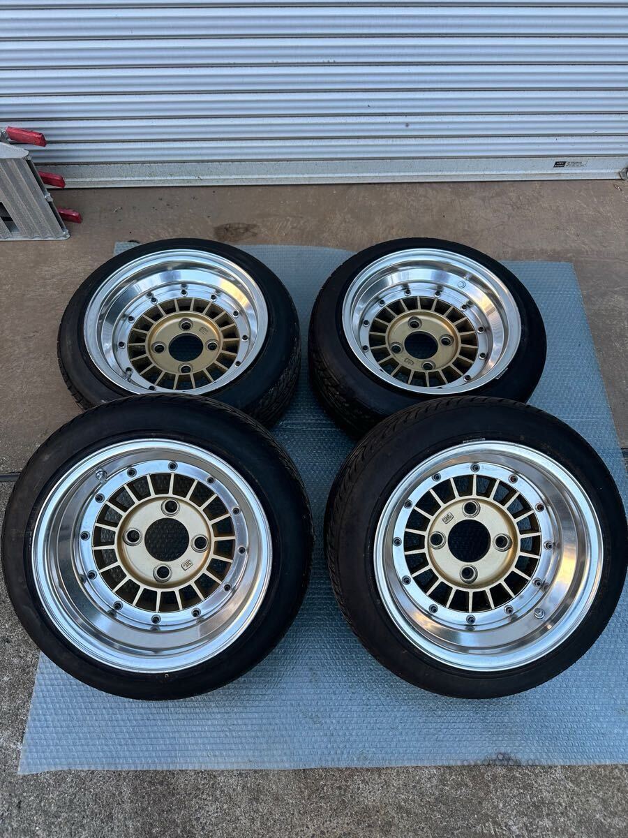 RAYS レイズ☆美品 17×7J 4H100 ＋52 Sebring GEM CROSSFADE