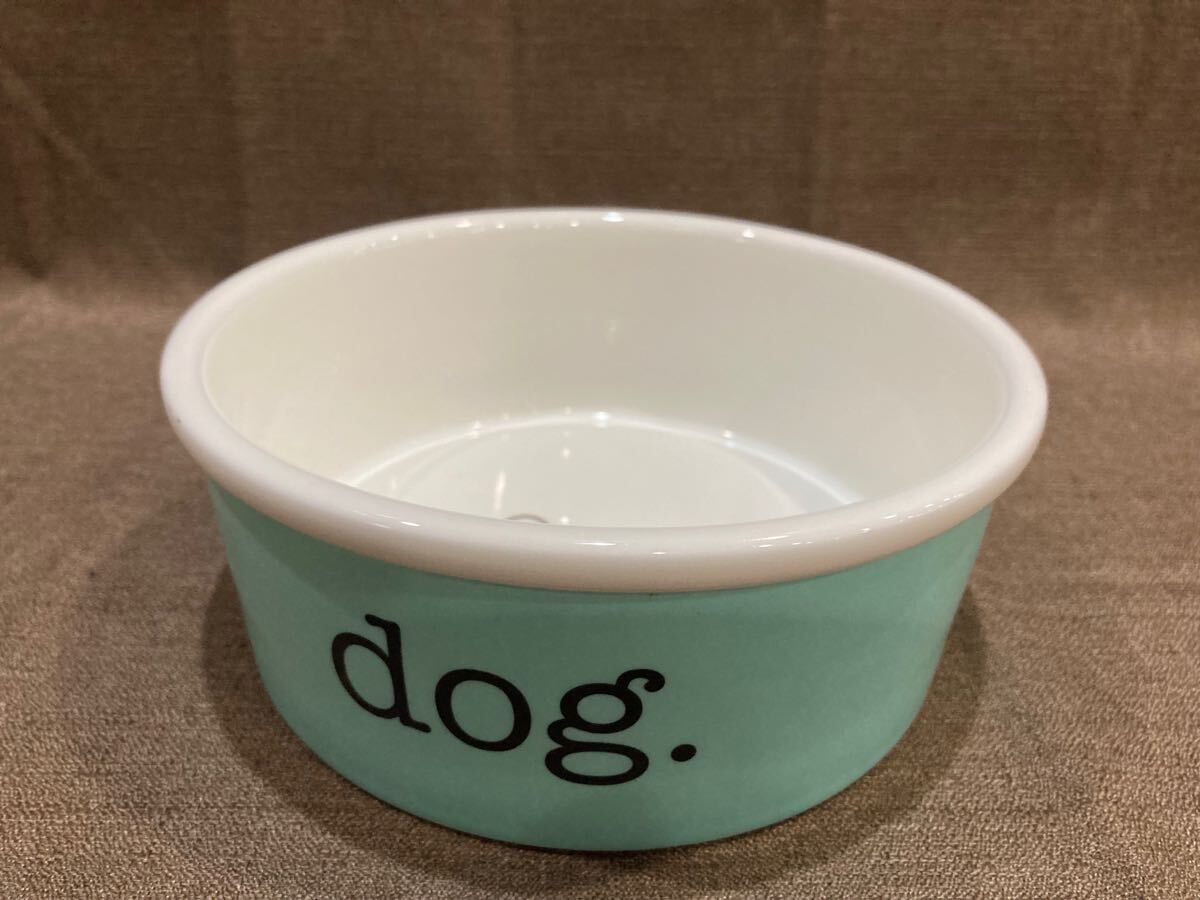 ティファニー ドッグ ボウル ボーンチャイナ フードボウル 餌入れ