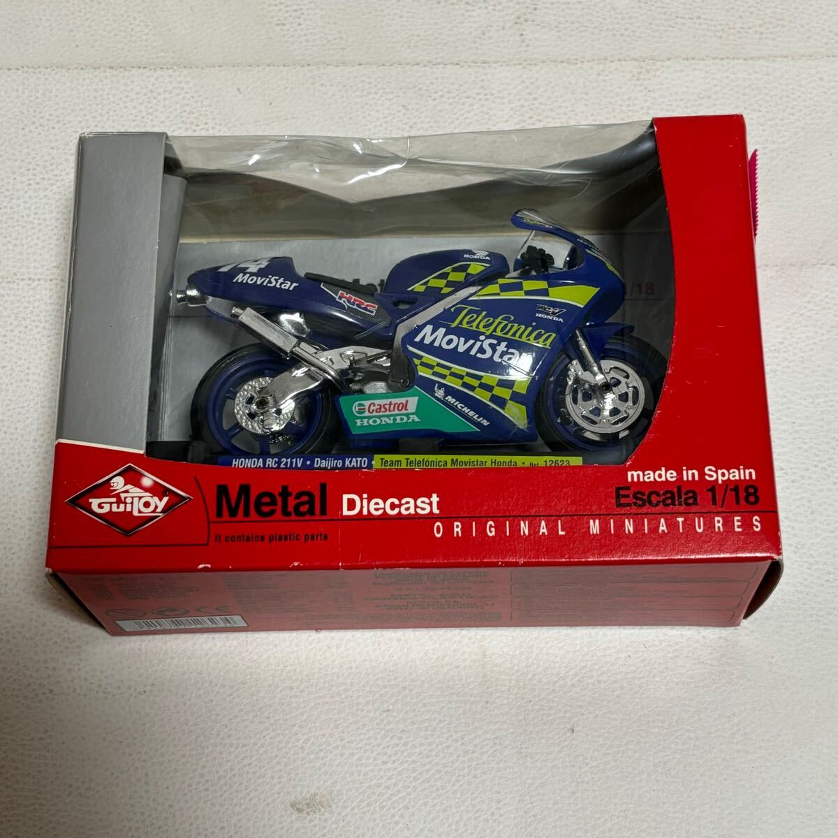 美品未使用／コレクター保管品】 GuiLoy 1/6 HONDA RC211V Daijiro
