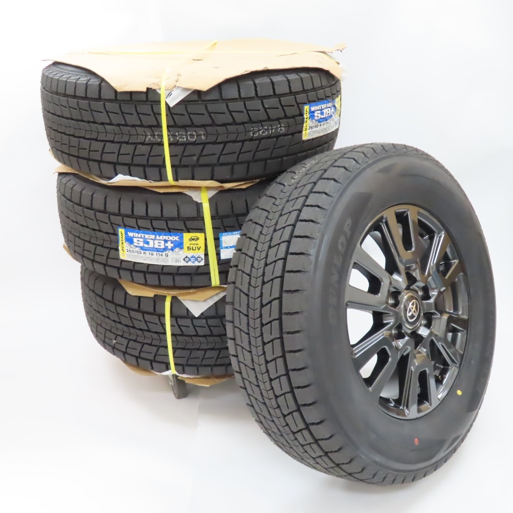 285/60r18 8J＋50 4本 SUV スタッドレスタイヤランクル200